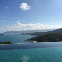 泰國蘇梅島 超大villa + 無邊際泳池