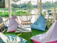 คาเฟ่เปิดใหม่ริมแม่น้ำ นครปฐม
