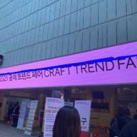 코엑스에서의 2022 공예 트렌드 페스티벌
