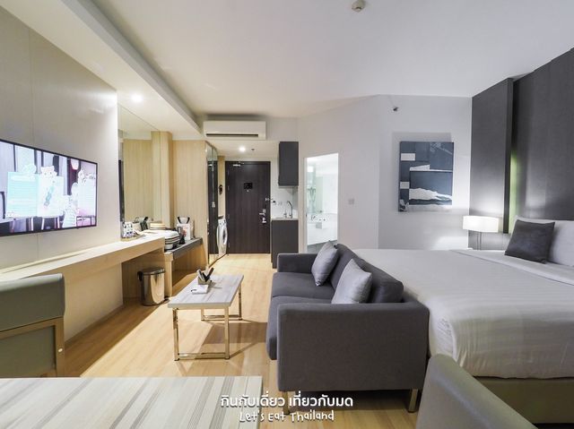 โรงแรมพัทยา ห้องใหญ่แนวเรสซิเดนส์ 