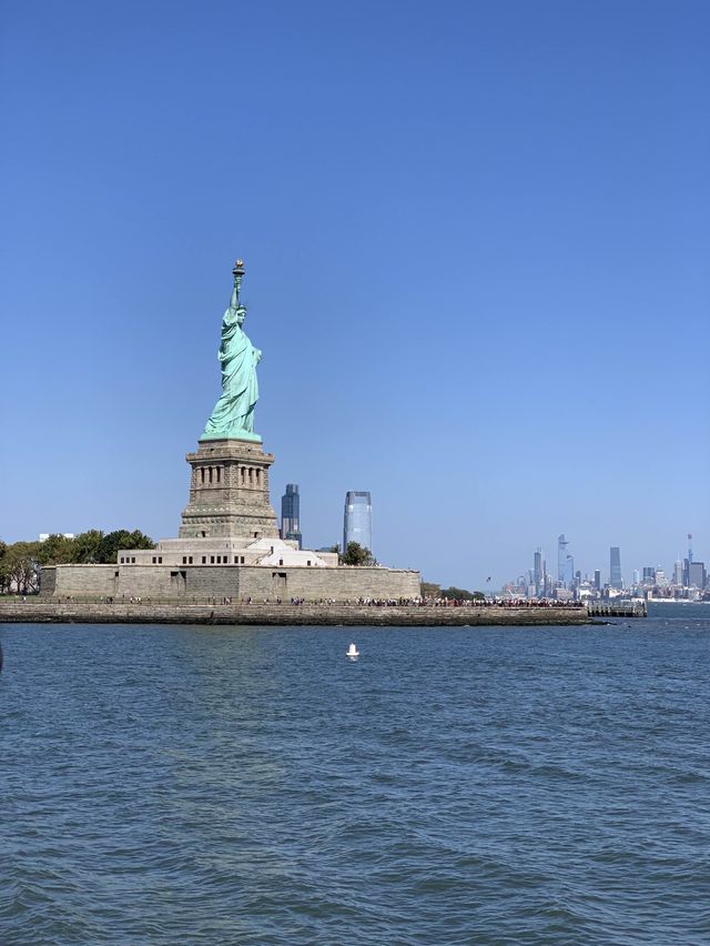 High view - Statue of Liberty 🗽 New York 