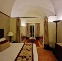 Room and bathroom at the Sharm hotel