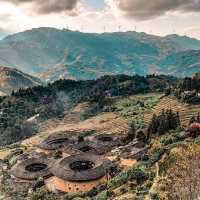 The Tianluokeng Tulou Cluster🍃
