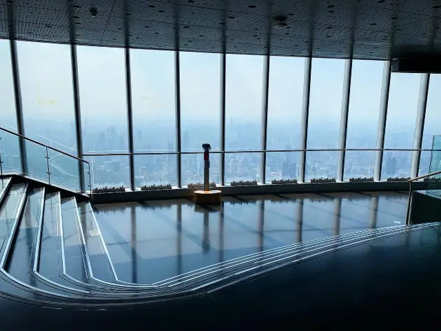 상하이 최고의 뷰 포인트 .상하이타워 전망대