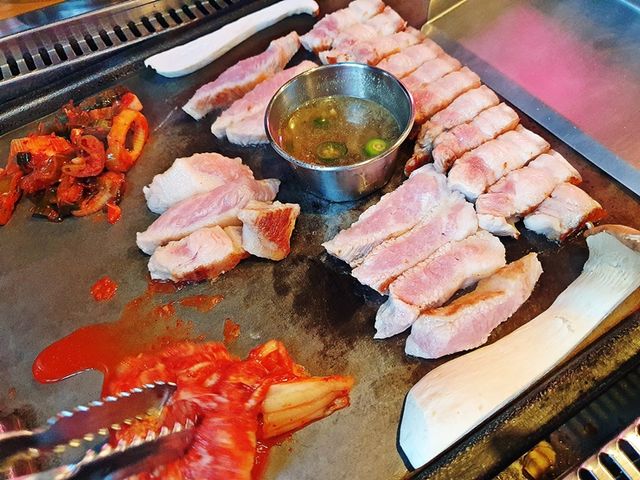 용산 돼지고기 맛집. 제주아방