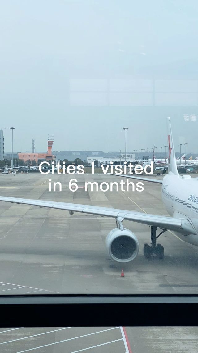 7 Cities I visited in 6 months 