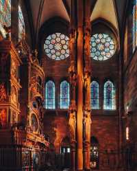 The astronomical clock is renowned worldwide and is one of the attractions of Strasbourg Cathedral.