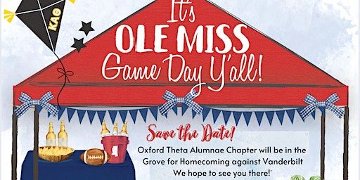 Last Chance Tickets ~ Oxford Theta Alumnae Homecoming Hangout | The Grove