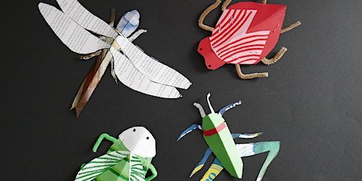 PAPER BUGS (construction) for 5 - 8 year old’s | Wollongong Art Gallery