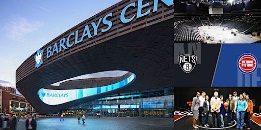 VIP Barclays Center Tour & NBA Game: Brooklyn Nets vs Detroit Pistons | Barclays Center (Geico Main Entrance Will Call / Box Office doors)