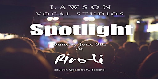 LVS Artist Spotlight | Rivoli Toronto