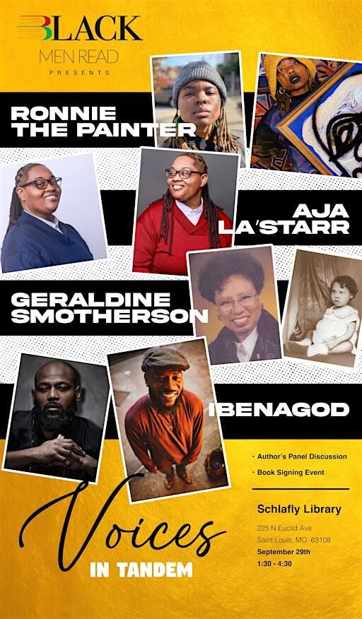 Voices In Tandem(Author event) | St Louis Public Library - Schlafly Library