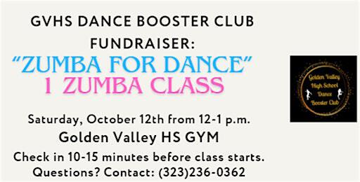 "Zumba for Dance" Fundraiser | Golden Valley High School-Gym