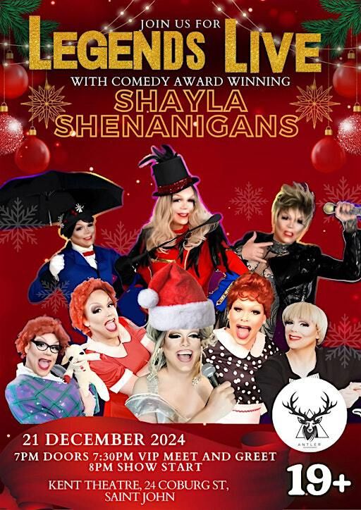 Award Winning Drag Queen Shayla Shenanigans Live in Saint John | Kent Theatre