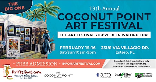19th Annual Coconut Point Art Festival | Coconut Point