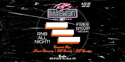 #RNBBasementParty | CURFEW