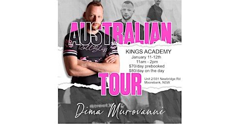 Dima Murovanni BJJ Seminar | Kings Academy of Martial Arts