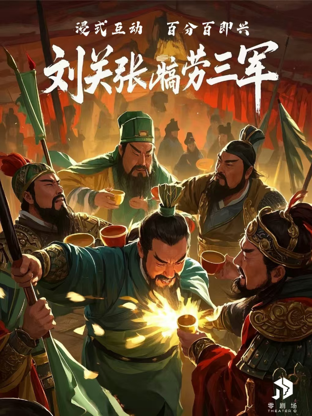 沉浸互動喜劇《劉關張犒勞三軍》｜話劇歌劇 | 零劇場