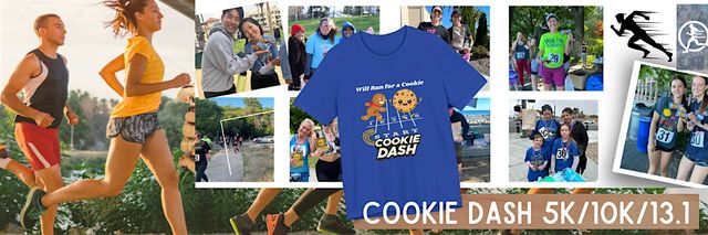 The Cookie Dash Run 5K/10K/13.1 NYC | Hudson River Greenway(Course Map will be emailed)