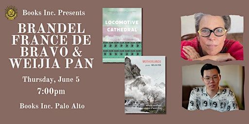 BRANDEL FRANCE DE BRAVO & WEIJIA PAN at Books Inc. Palo Alto | Books Inc. Palo Alto