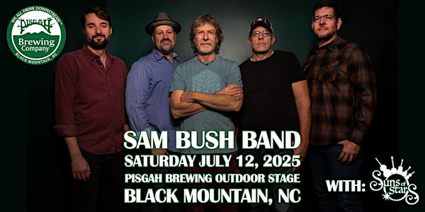 Sam Bush Band w/ Suns of Stars | Pisgah Brewing Company