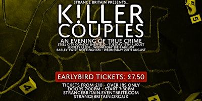 Nottingham - K!LLER COUPLES: An Evening of True Crime at The Barley Twist | Barley Twist