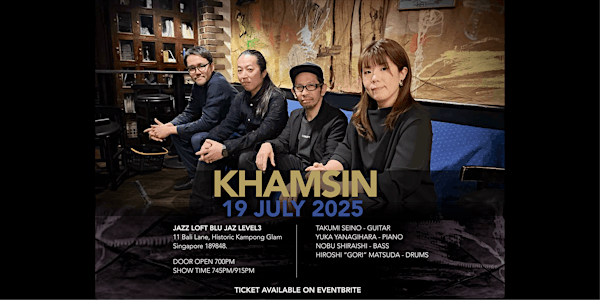 KHAMSIN @ The Jazz Loft | The Jazz Loft @ Blu Jaz