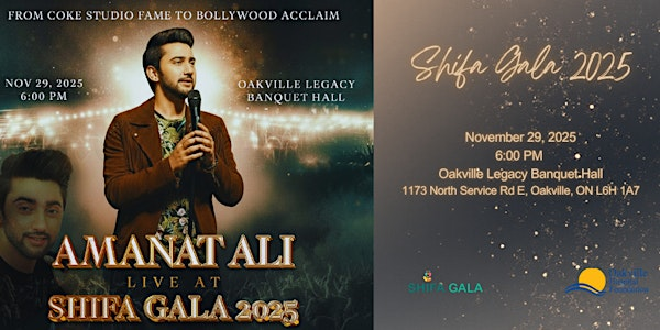 Shifa Gala 2025 | Oakville Legacy Banquet Hall