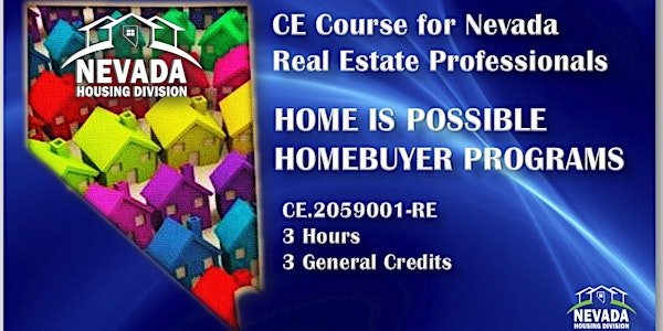 Home Is Possible Homebuyer Programs - CE Class | SecurityNational Mortgage Company