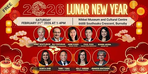 2026 Lunar New Year | 6688 Southoaks Crescent