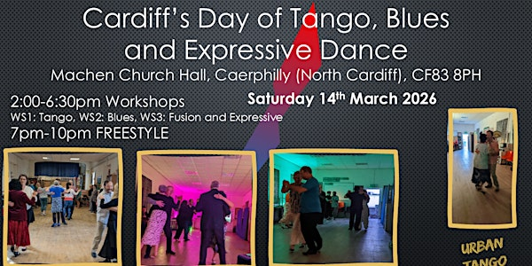 Cardiff Day of Tango, Blues and Expressive Dance | Machen Church Hall