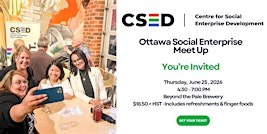 Ottawa Social Enterprise Meet Up | Beyond the Pale Brewing Company