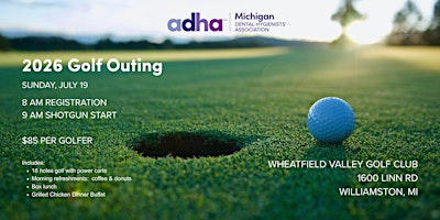 Michigan Dental Hygienists' Association's 5th Annual Golf Fundraiser | Wheatfield Valley Golf