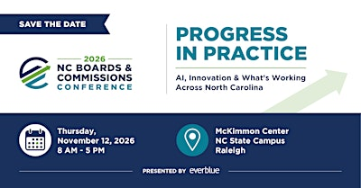 NC Boards & Commissions Conference | McKimmon Center