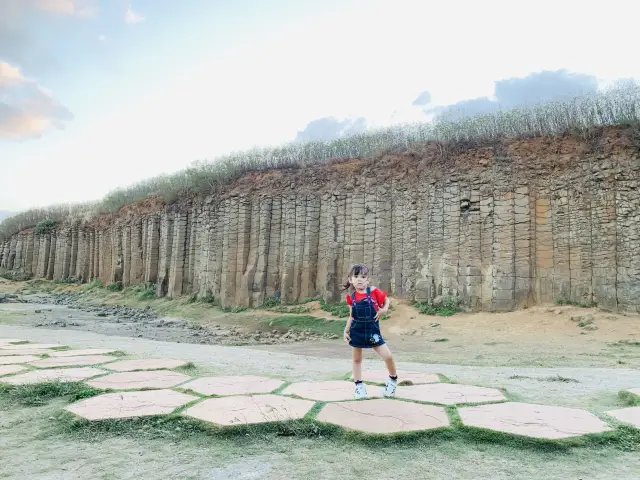 澎湖景點-大果葉玄武岩柱