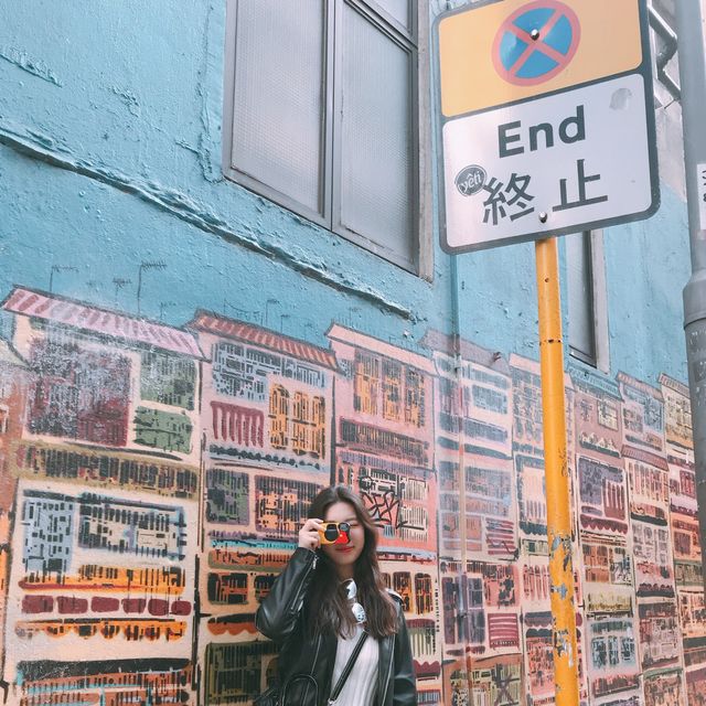 홍콩 소호의 핫플, 벽화거리 💖