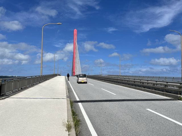 伊計島から浜比嘉島までドライブ