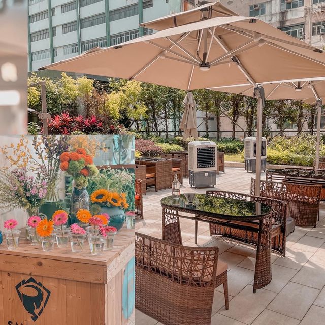 露天打卡位☀️慢活咖啡店