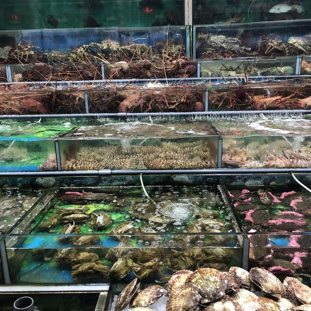 Super Fresh Seafood Galore at the Pier 