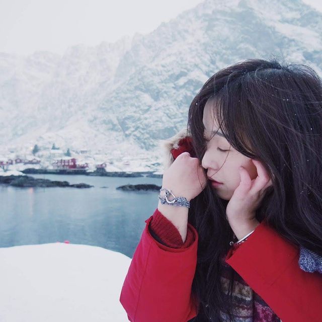 北歐冰天雪地超浪漫明信片靚景挪威lofoten小島