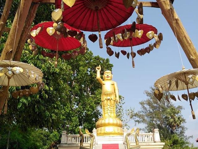 🙏🏻 วัดไทยสามัคคี @แม่สอด 🙇🏻‍♀️🙇‍♂️