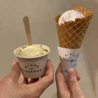 artisanal gelato at 🇸🇬 airport 