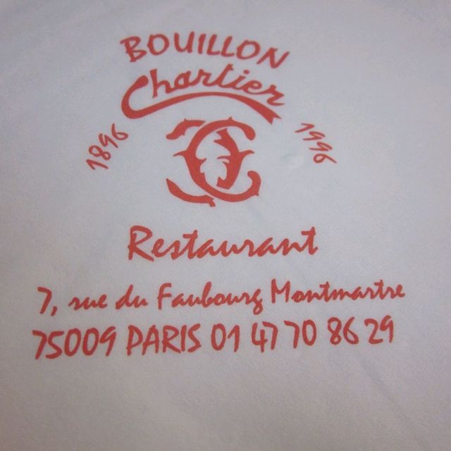 Bouillon Chartier in Paris
