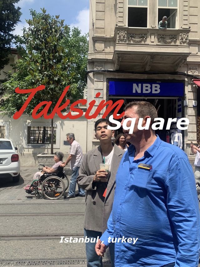 “taksim square” ย่านช้อปปิ้งในอิสตัลบูล 