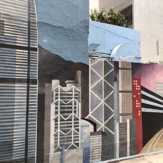 藝里坊壁畫打卡地帶