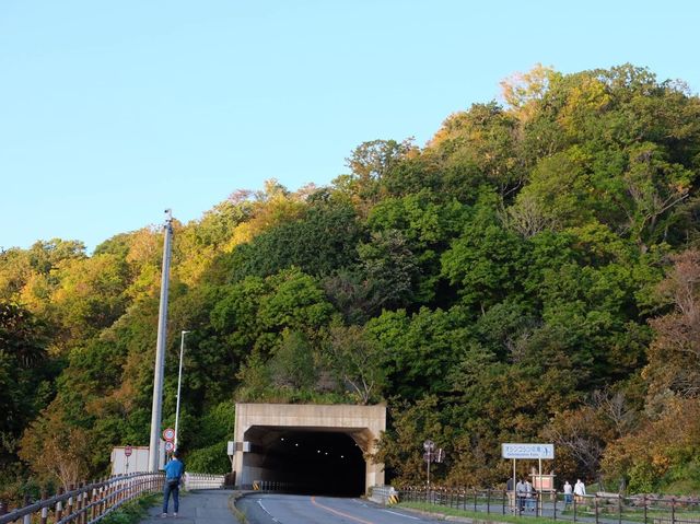 北海道知床八景之一｜超大岩石與絕美海景