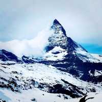 The View From Gornergrat Of Matterhorn