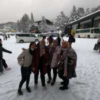 trip to snow areas In Japan within Aichiken 