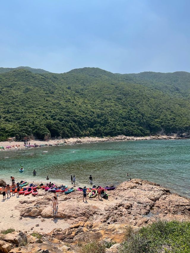 獨木舟遊覽綠蛋島 玻璃水靚景之旅