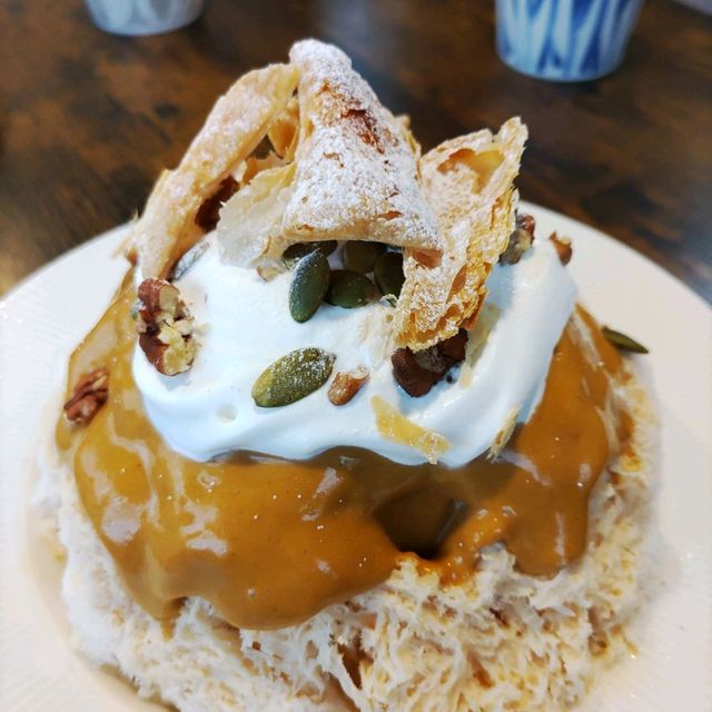 兵庫県！冬でもかき氷！氷食卓家は美味しい